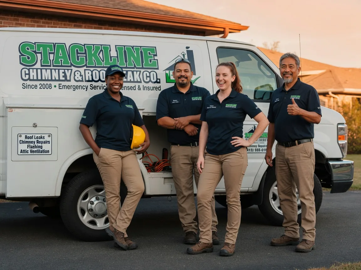 Chimney flashing repair company in Sangerville, ME